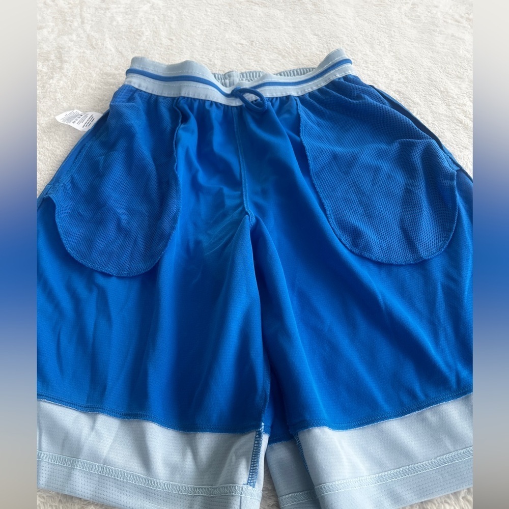 Nike Mens Sz M Blue Color block Dri-fit Crossover Basketball Shorts - Picture 12 of 16